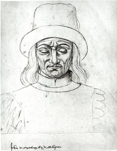 John of Luxembourg, King of Bohemia by Jacques Le Boucq